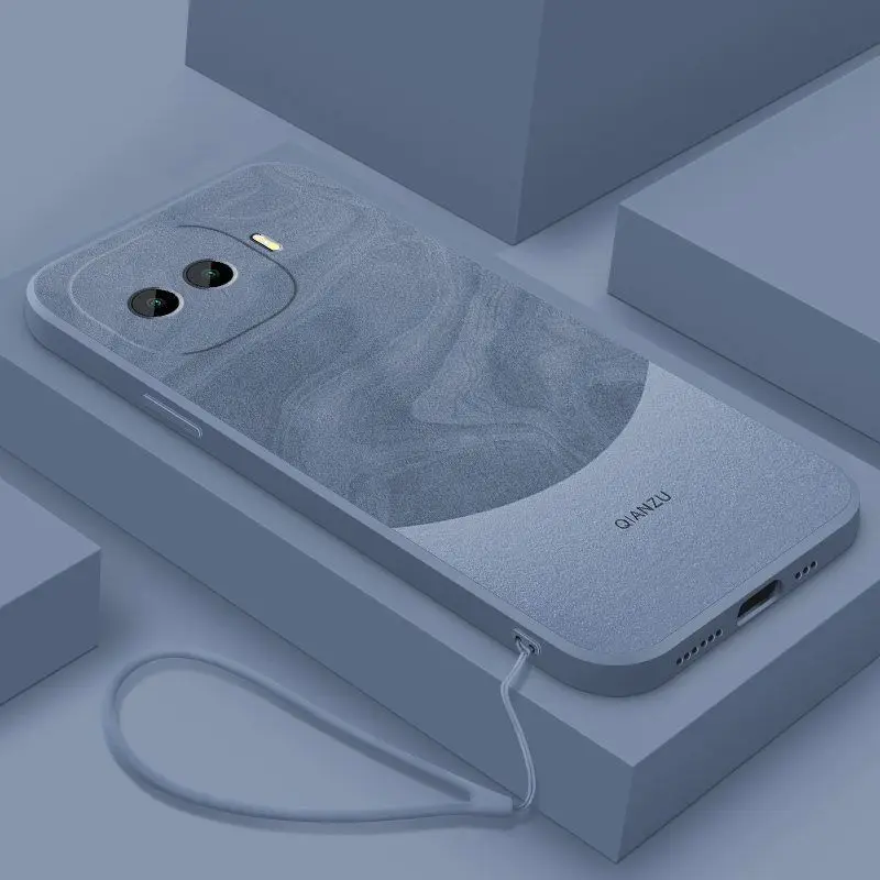 Ultra-Thin Liquid Silicone Anti-Fall Bumper Case - Soft, All-Inclusive Protection