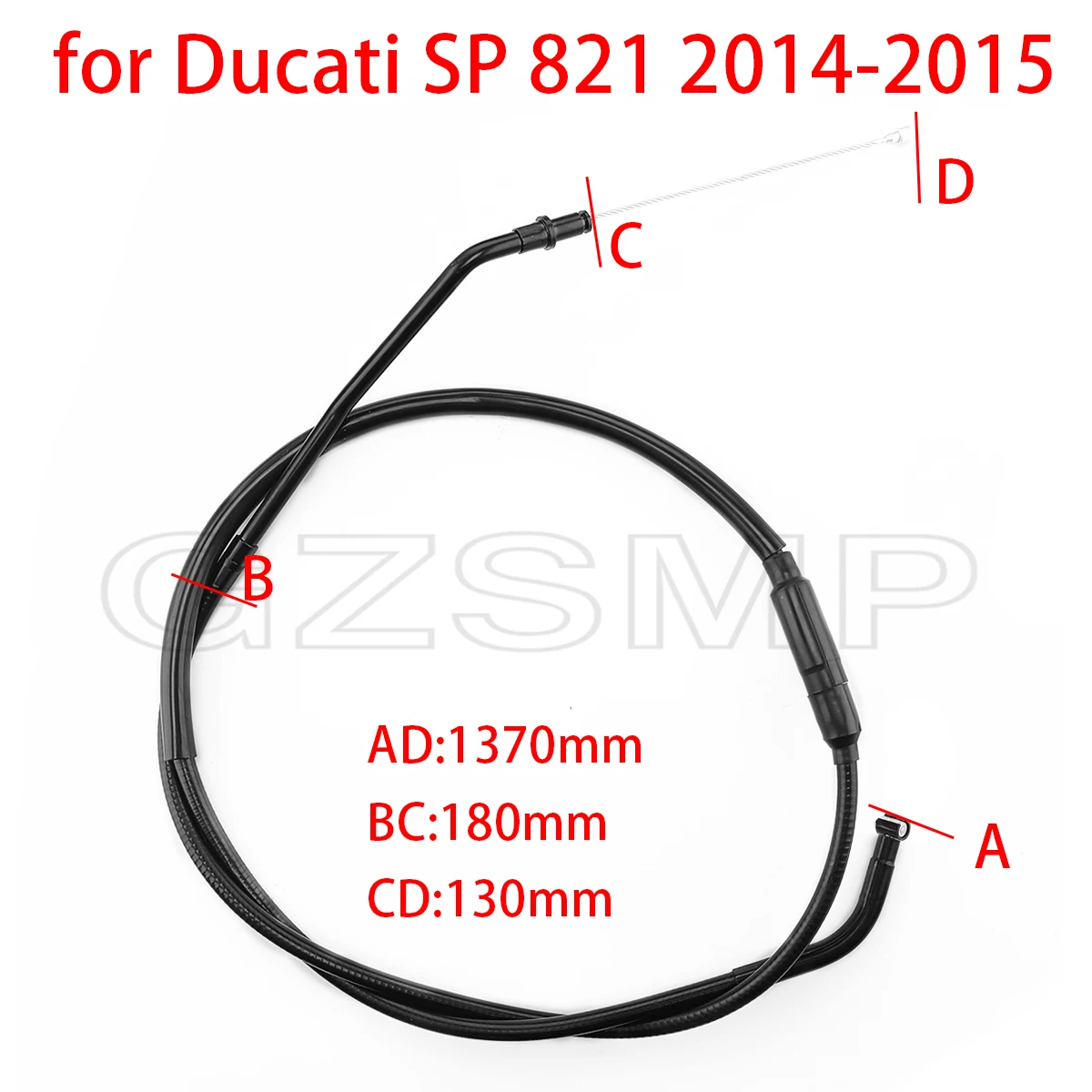 Brand New Motorcycle Clutch Cable For Ducati Hypermotard Standard SP