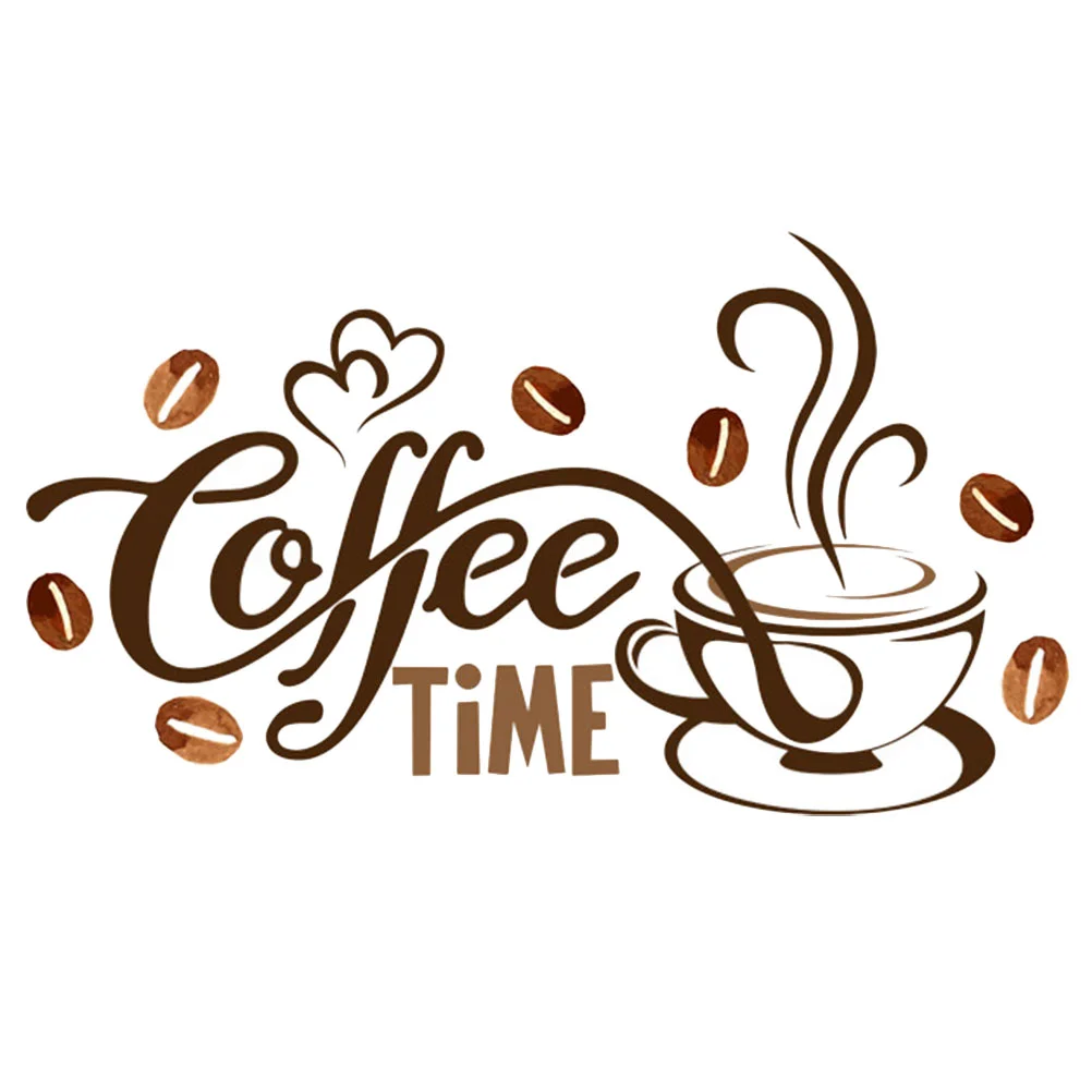 

1 Sheet Coffee Wall Sticker Wall Decorations Wall Stickers Decor Home Wall Decoration