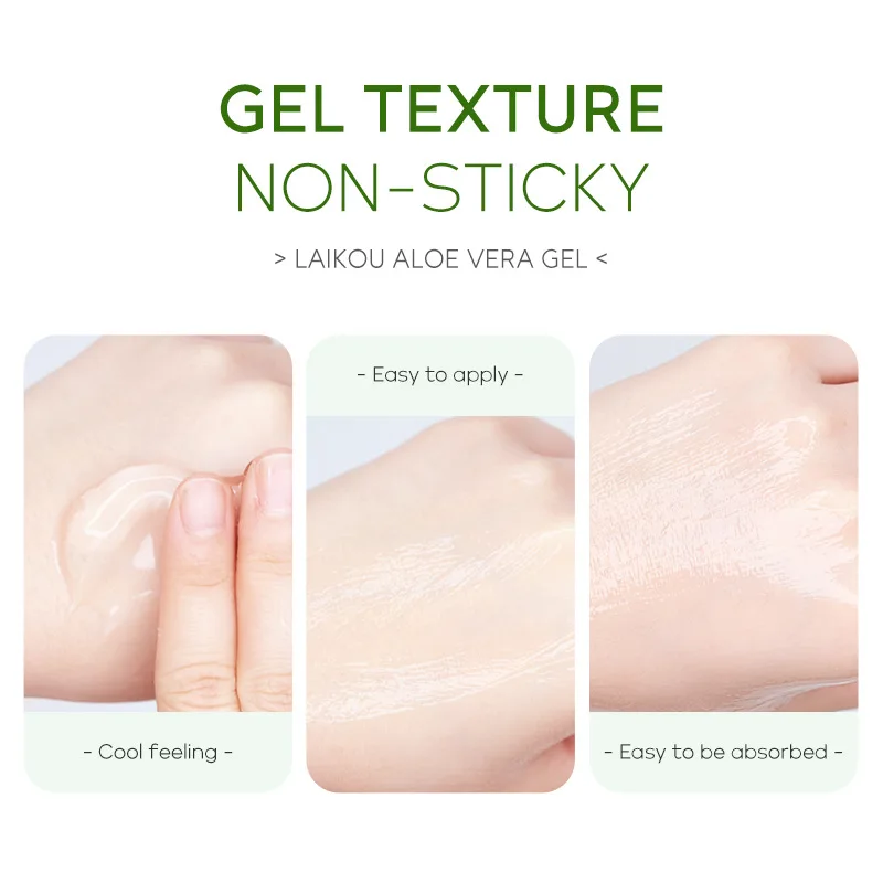 60g Deep Hydration Face Cream Acne Treatment Fade Scars Skincare Aloe Vera Gel Repair After Sunburn Sooth Skin Face Moisturizing