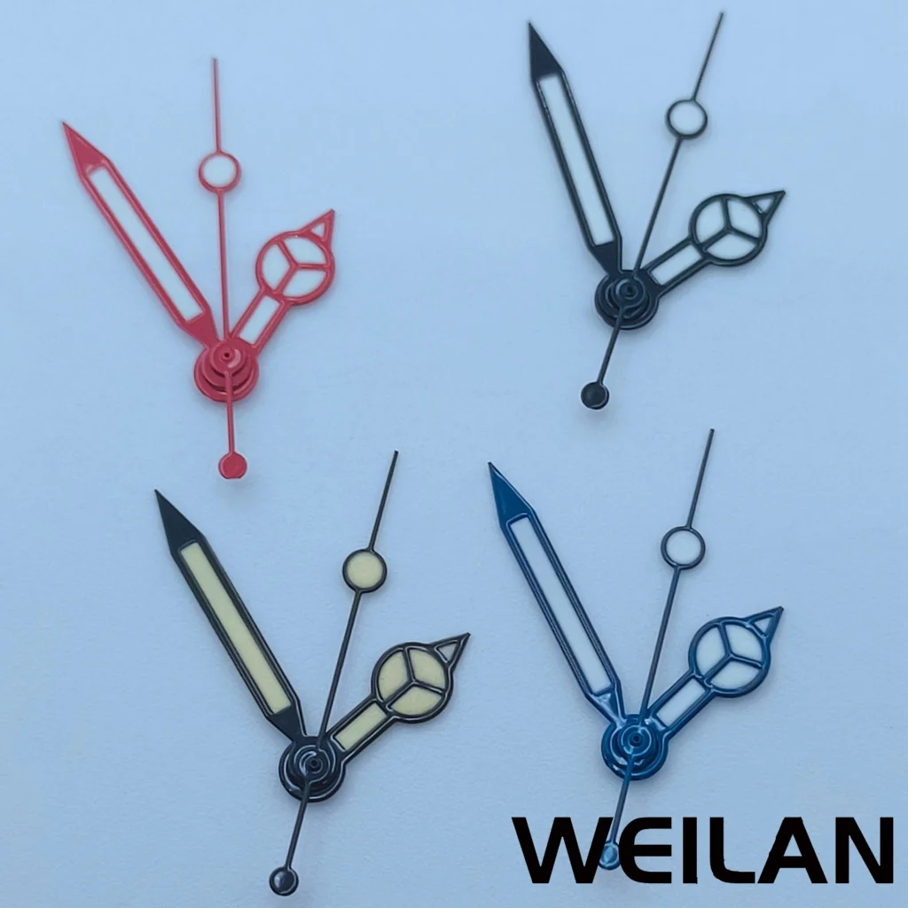 Luminous Multi-Colored Watch Hands Collection