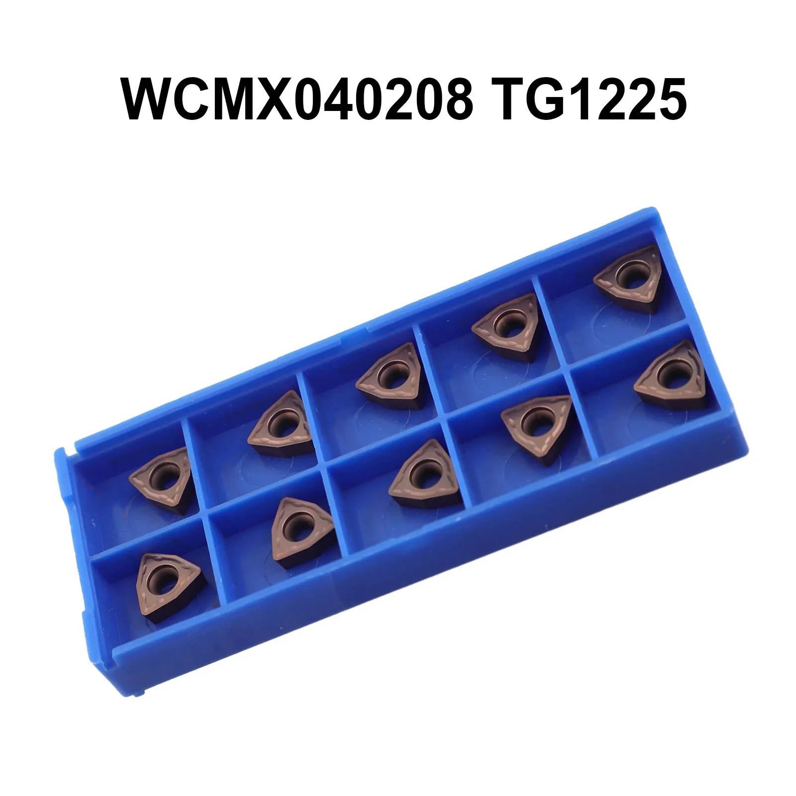 

Точность и долговечность 10P для WCMX040208 TG1225, токарный инструмент с ЧПУ, U-образный твердосплавный вкладыш для быстрого сверления унитаза