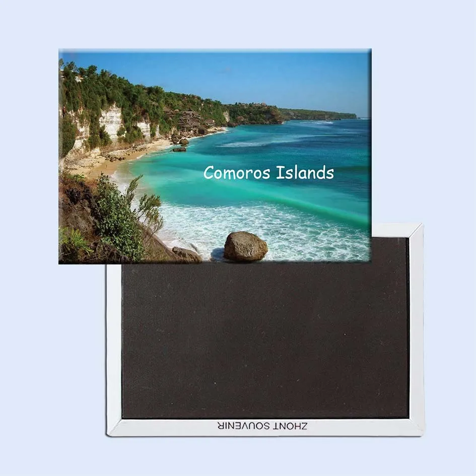 Comoros-Islands-Beach Refrigerator Magnets 21075