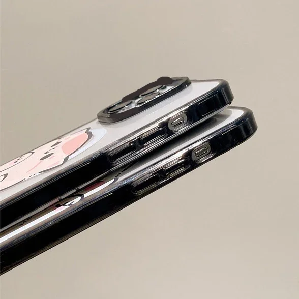 MagSafe Acrylic Cartoon Cat Phone Case Cover for IPhone 11 12 13 14 15 Pro Max Case for IPhone 15 Pro Max