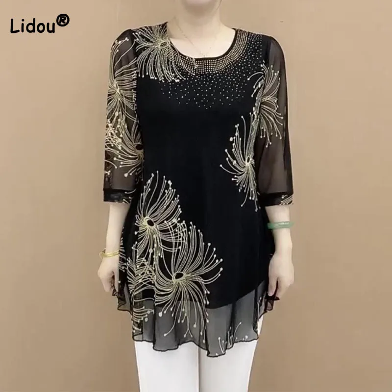 She Means Business - ASAP | Printed Chiffon Tri-Ezy