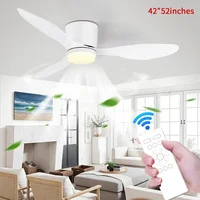 Modern Ceiling Fan, LED Light, DC Motor, High Air Volume Remote Control, Kitchen, Bedroom, Dining Room, Terrace, Pendant Light 1