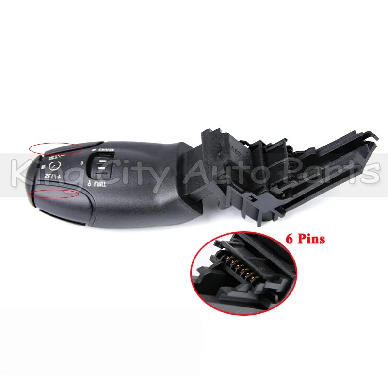 7step 復縁　マニュアル CAPQX steering wheel cruise control switch For Peugeot 307