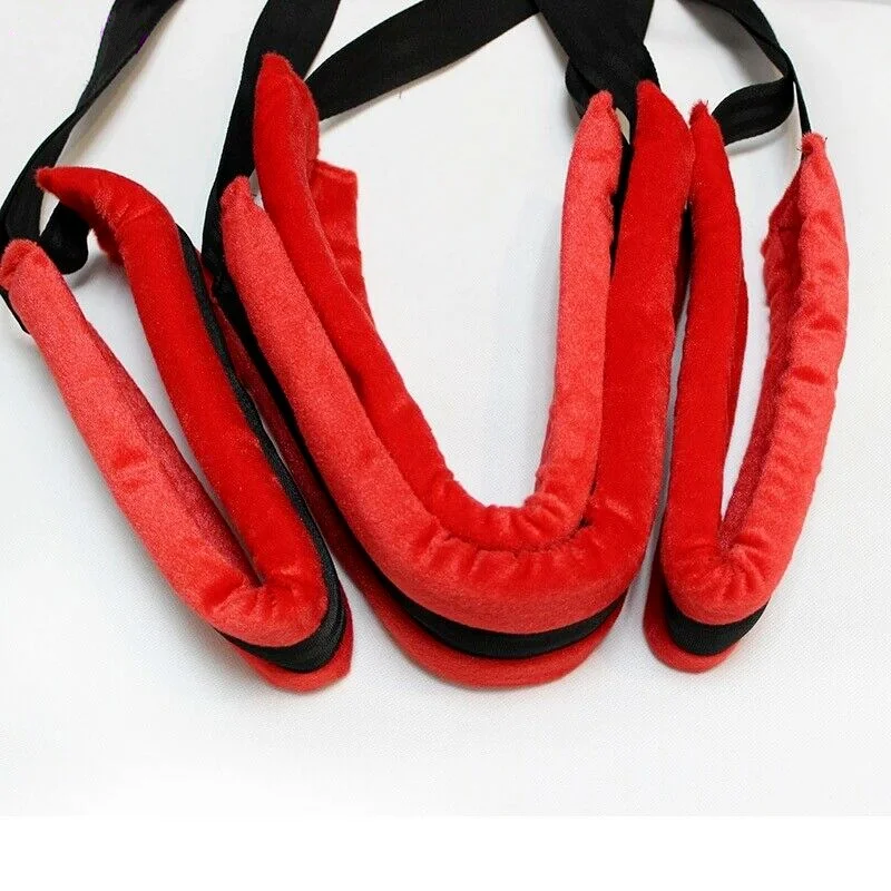 Hanging Door Sex Love Aid Swing with Seat Slave Open Legs BDSM Bondage Slings for Adult Couples Adjustable Straps Sex Toys Game