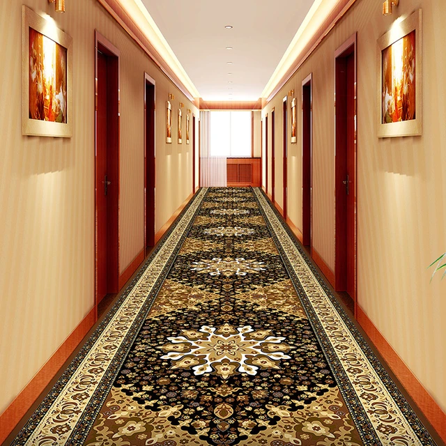 Arabo corridoio lungo tappeto tappetino ingresso decorazione corridoio  corridoio scale antiscivolo tappeto tappeto da sposa - AliExpress