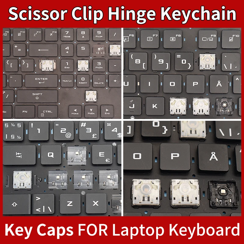 Replacement Keycap Scissor Clip Hinge For Asus Rog Strix SCAR 17