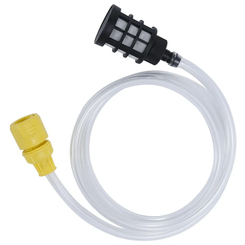 1.5-meter Hose Self-priming Water Inlet Pipe For Karcher K2 K3 K4 K5 High-pressure Washing Plastic Self-weight Water Inlet Pipe