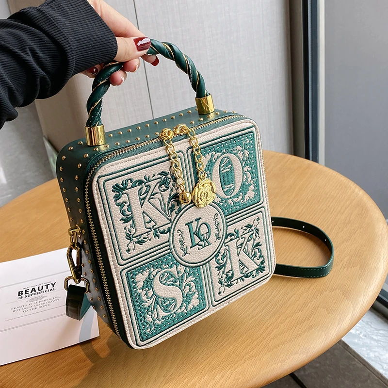 new winter fashion handbags embossed bags Handbag Satchel Bag wholesale female winter bag