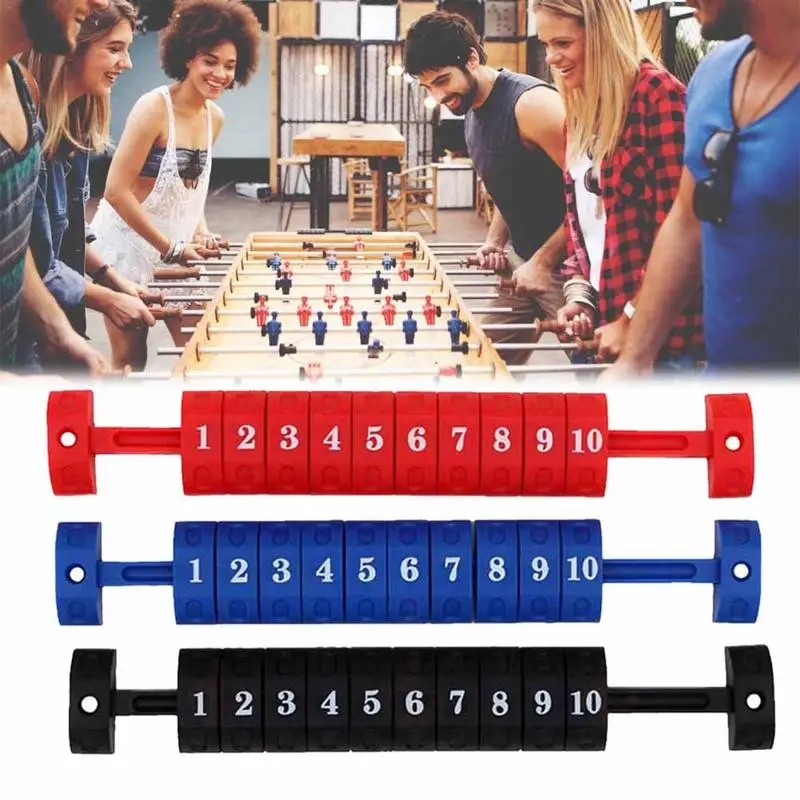 Table Football Score Counter Soccer Machine Accessories Foosball Scoreboard Plastic Scoring Units Table Hockey Football Counter