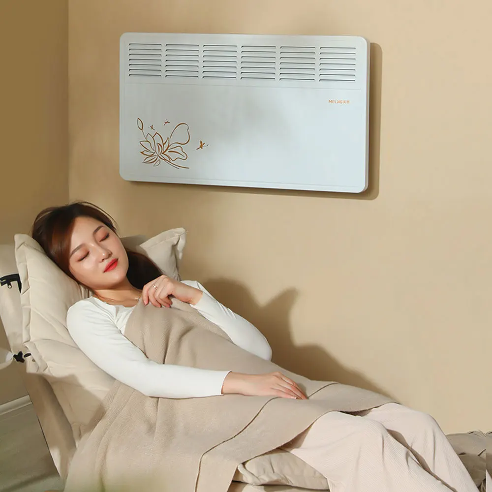 Home Electric Heater Bathroom Convector Heater Fluent Air Flow Heating Fan  Room Warmer Silent Heater - AliExpress