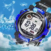 UTHAI CE24 Children Watch Sport Kids Watches Waterproof wrist Watch For Kid Girl Boys clock Luminous ElectronicSoft strap