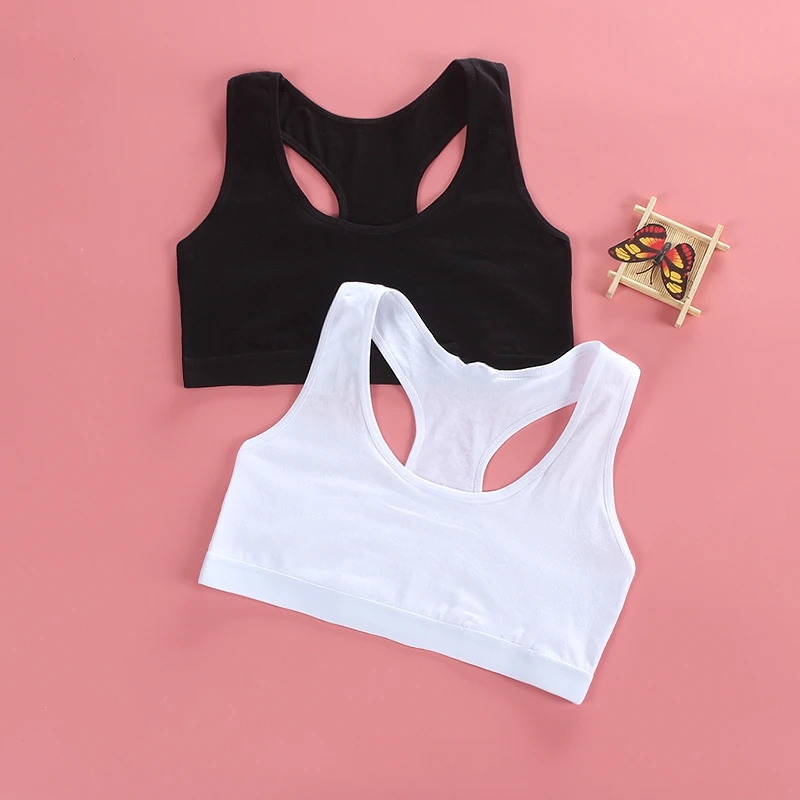 10PC Girl's Bras Cotton Training Bra Girls Teens Underwear for Teenagers Girls Lingerie Teenage Girl Underwear Teen Bras