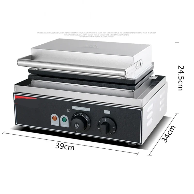 Sandwich Machine Commercial Multifunctional Triangle Baked Sandwich Breakfast Machine Household Double-sided Heating