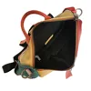 Vintage Genuine Leather Backpack Women Patchwork First Layer Cow Leather Backpacks Casual Ladies Double Shouder Bag 6