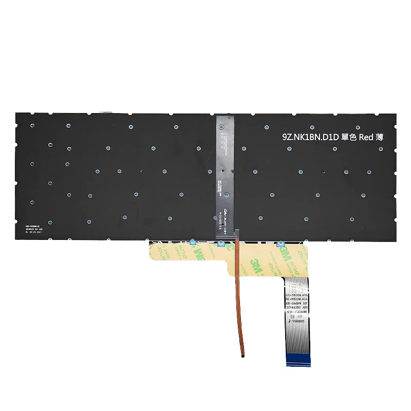 Teclado Portátil Retroiluminado para Msi Katana Gf66 Ms1582 1583 Gf76 Gl76 Gl66 Ms-17l1 Ms-17l2 Ms-17h3 Novo Eua - Imagem 5