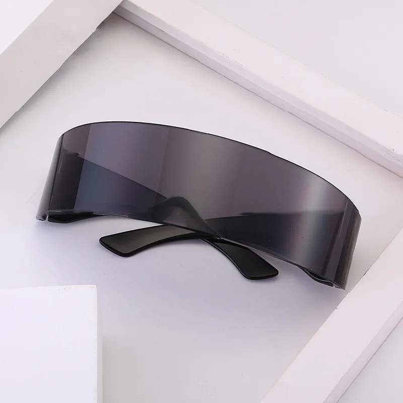

Future Warrior Rimless Sunglasses Retro Sun Glasses Punk UV Protection Eyewear Vintage Gothic Steampunk Party Glasses