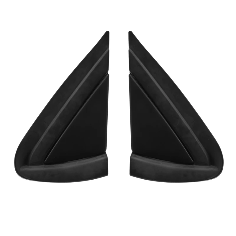 Car front left&right window triangle plate side mirror corner triangle garnish cover panel for Citroen C4 C4L 2012-2015