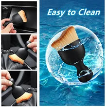

Car Interior Cleaning Soft Brush Dashboard Air Outlet Gap Dust Removal Tool Home Office Detailing Cleaning Tool Auto Maintenance