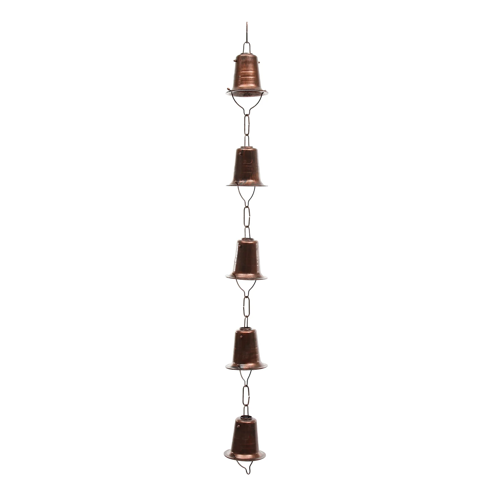 Aluminum Alloy Decorative Rain Chain for Garden Retro Drum to Use Replacement Gutters Outside Catcher Metal