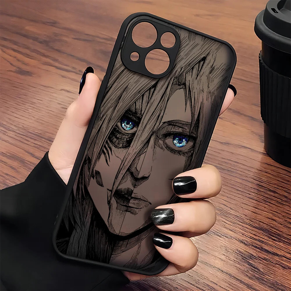 Vibrant Attack On Titan Anime Phone Case - Striking Design