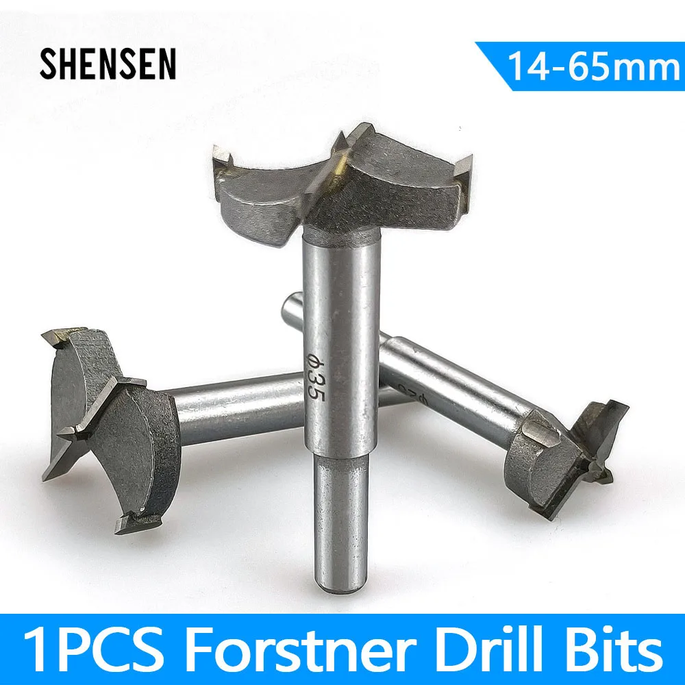 1Pcs 14-65mm Forstner Drill Bits Self Centering Hole Saw Cutter Carbon Steel Tungsten Carbide Wood Cutter Woodworking Tools forstner drill bit adjustable carbide drilling with adjustment plate 15 30mm for power tools woodworking hole saw wood drill bit