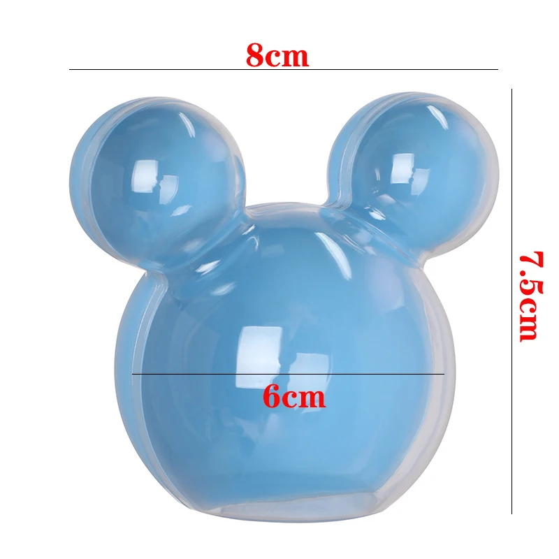 Disney-Mickey Mouse Plastic Candy Box, Decoração de