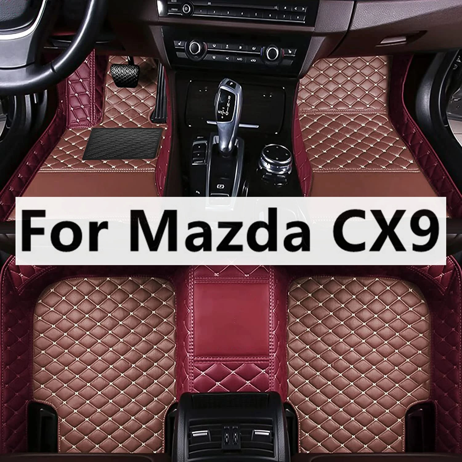 

Custom Car Floor Mats For Mazda CX9 2006-2016 Years Foot Coche Accessories Carpets