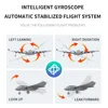 TY8 B2 RC Airplane 2.4GHz Vertical Takeoff Remote Control Glider Children Fixed-Wing Aircraft Aerial Drone Toys Kids For Gift 5