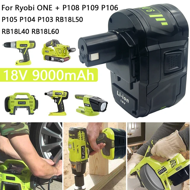 18V ONE+ 9.0Ah High Capacity Battery - RYOBI Tools