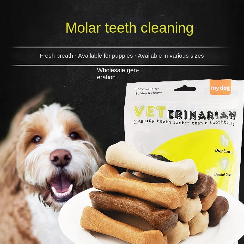 Pet Snacks Dog Teething Sticks Fresh Breath Training Rewards Nutritious and Delicious Dog Chewing Food Teeth Cleaning 30 Pack