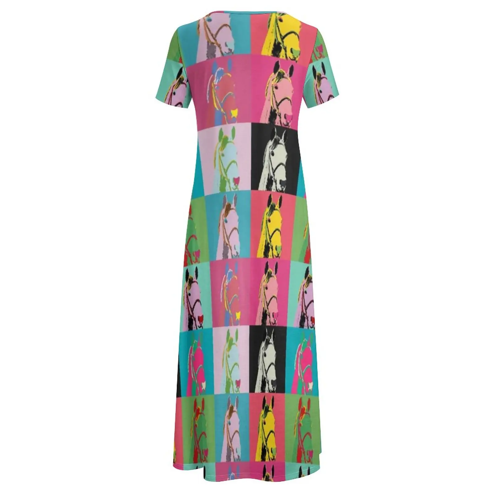 chinese dress ladies Ledger Horses Maxi Dress – Lauren Good Day
