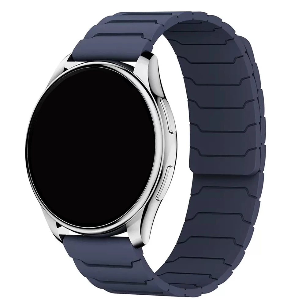 Sport Silicone Magnetic Smartwatch Band - 20mm/22mm Strap
