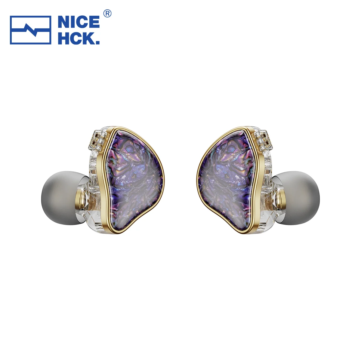 NiceHCK DB2 마이크 인이어 모니터 헤드셋, 하이브리드 IEM HiFi 음악 이어버드, 0.78 2 핀 인터페이스, 보컬 베이스 Ea, 1DD + 1BA 듀얼 드라이버