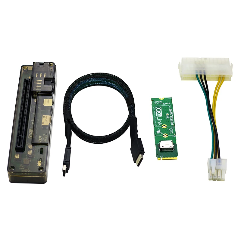 Velocidade Gpu Dock para Mini pc Notebook Laptop Adaptador de Placa Gráfica Externa Exp Gdc Oculink Pcie 4.0x4 M.2 Alta - Imagem 4