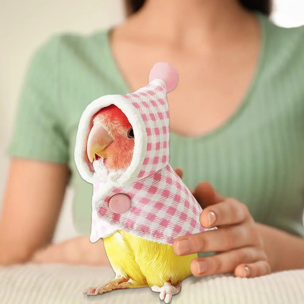 Description Picture 6 of itemBird Clothes for Cockatiel Parakeets Parrots Costume Cloak Washable Small Animals Apparel Cosplay Photo Prop Animals Apparel