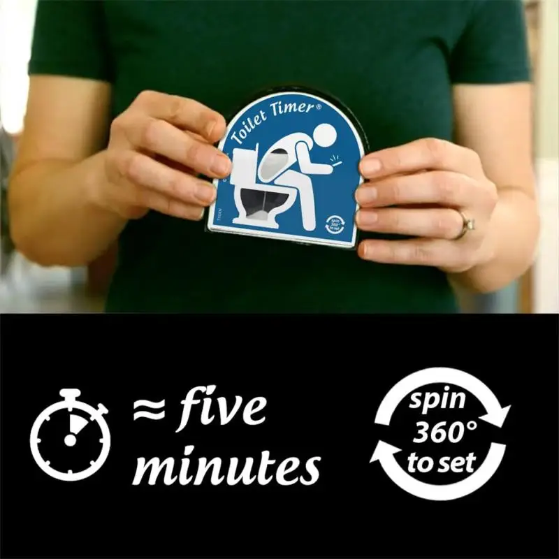 Toilet Hourglass Timer 5 Minutes for Time Management