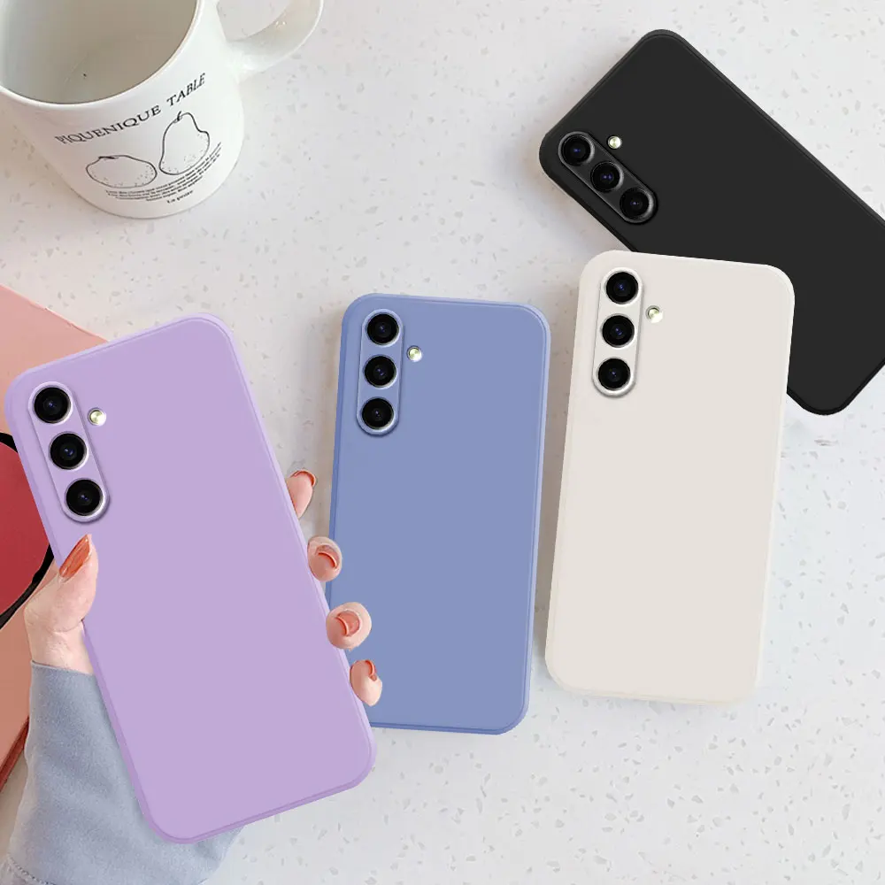 Per Samsung S23 Fe Custodia Per Samsung S23 Ultra Protector Funda Cover Per Samsung Galaxy S23 Plus Custodie Morbide In Silicone