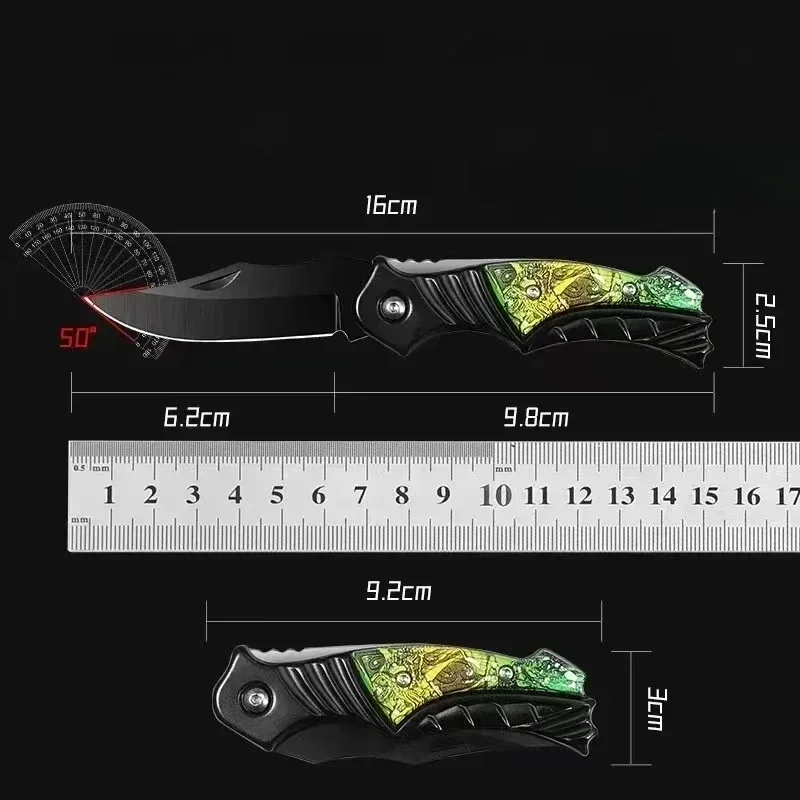 Portable Outdoor Folding Pocket Knife Sharp Survival Knife for Camping Hiking