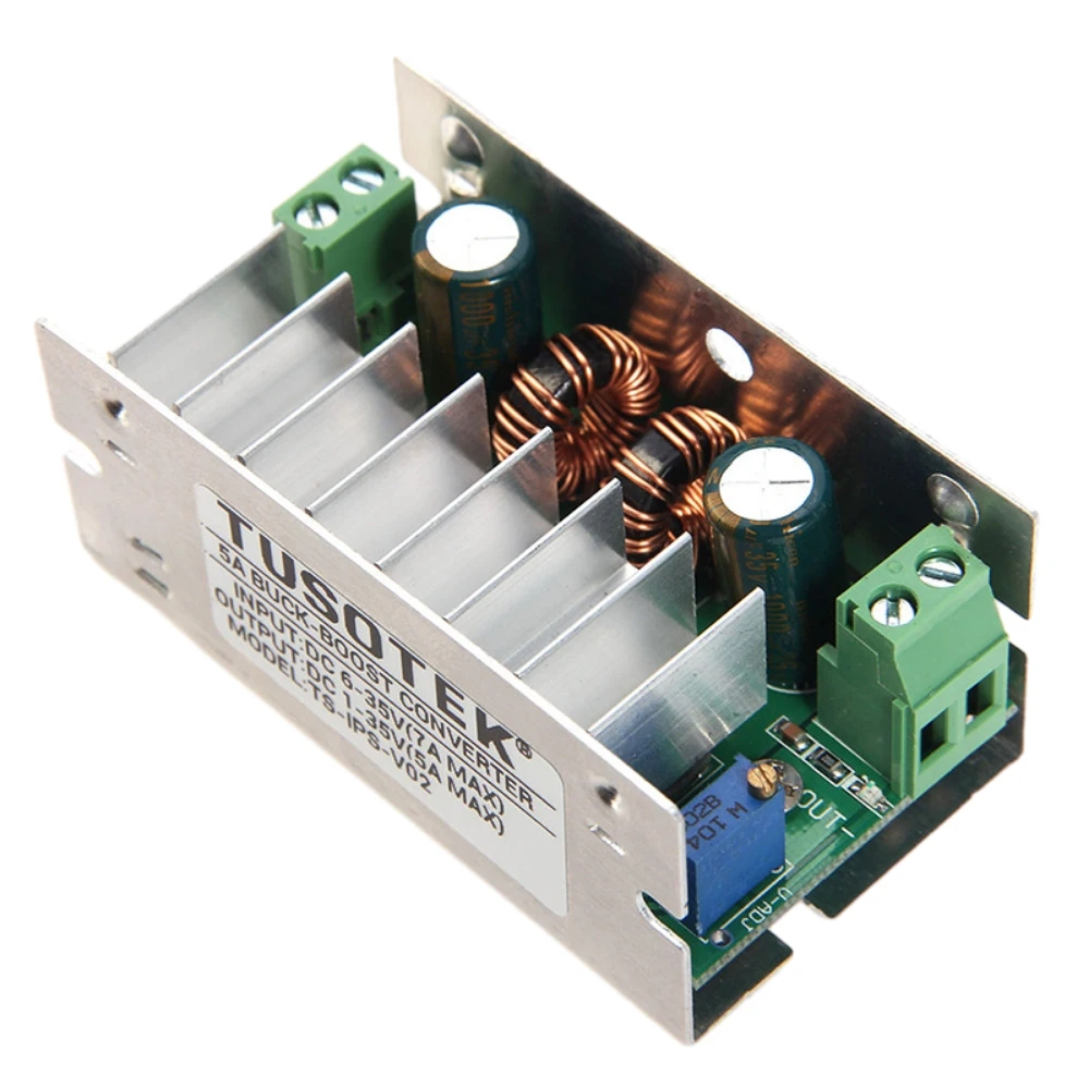 

DC-DC Converter Automatic Boost Buck Power Supply Module DC6-35V to DC1-35V 5A Constant Current Solar Charging Transformer Board
