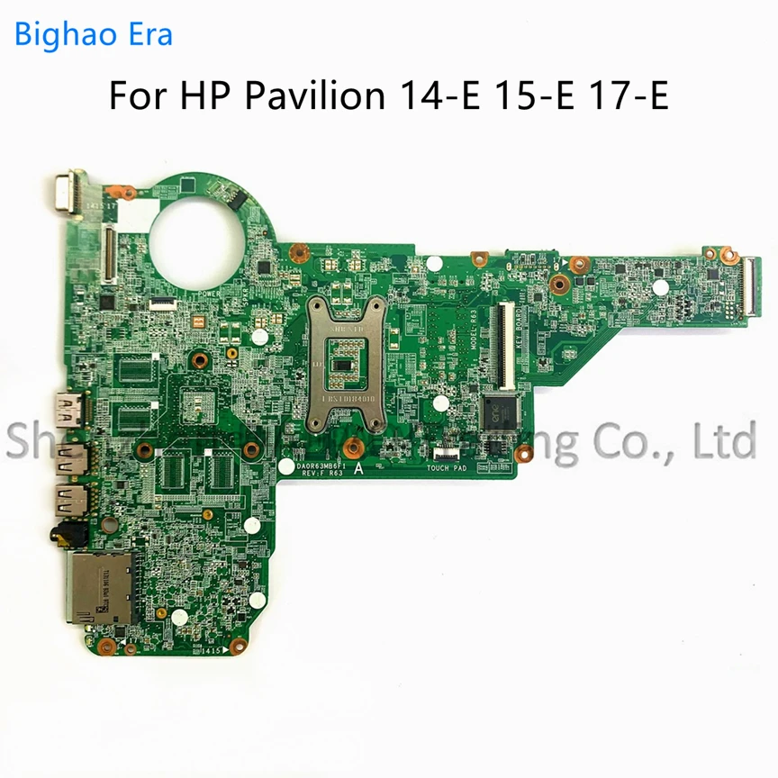 Motehrboard Da0r63mb6f0 Da0r63mb6f1 para para hp 14-e 15-e 17-e Laptop com Hm86 Hd8670m 2gb-gpu 713256001 713255-001 713256501 - Imagem 2