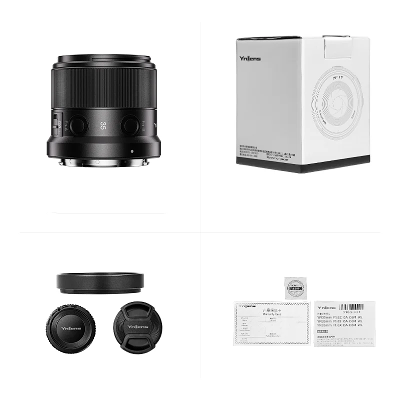 Yongnuo-YN35mm F1.8Z DA DSM WL Auto Focus, Standard Prime, APS-C