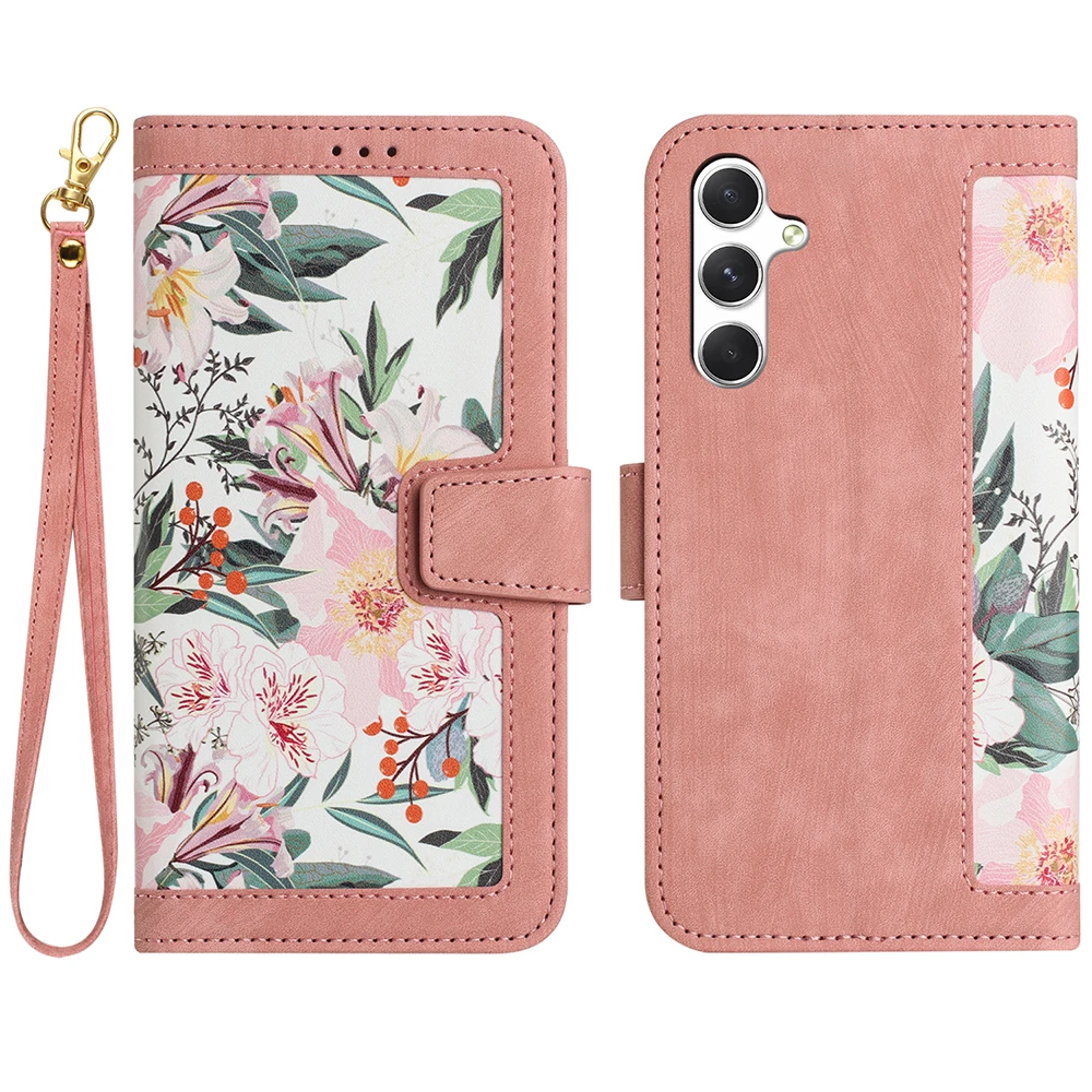 Leather Flip Wallet Case with Card Slot Cover