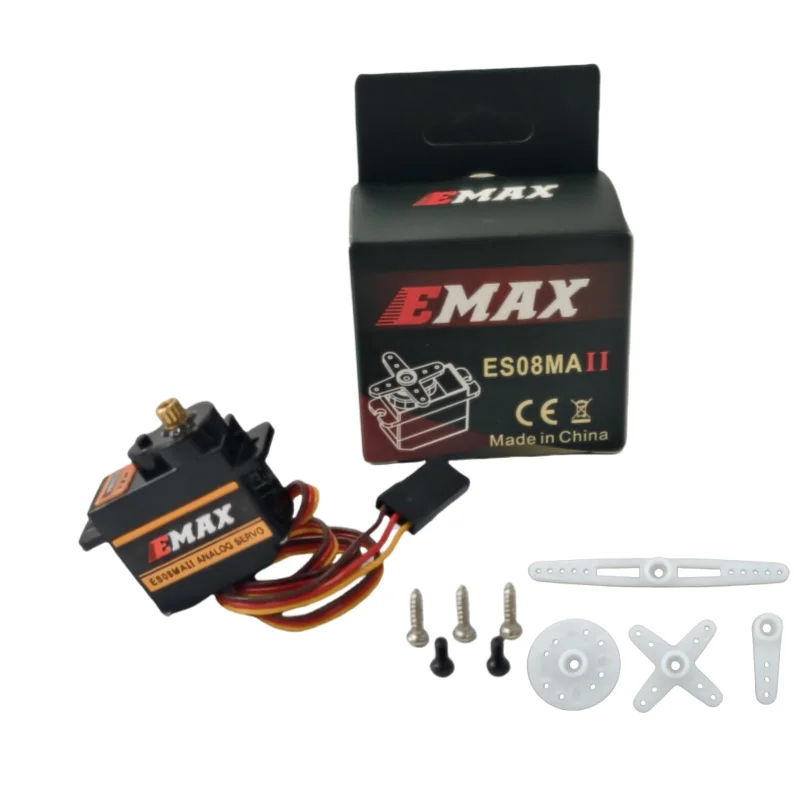Servo Emax ES08MA II 1,6/2,0 kg, Angajament Metal pentru RC
