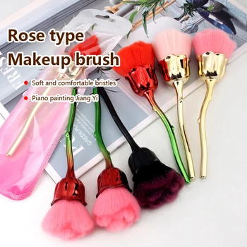 Pennello per Nail Art rimuovi pennello per polvere per unghie acrilico Gel UV strumento per la pulizia della polvere pennelli per trucco di bellezza accessori per Manicure 1 pz