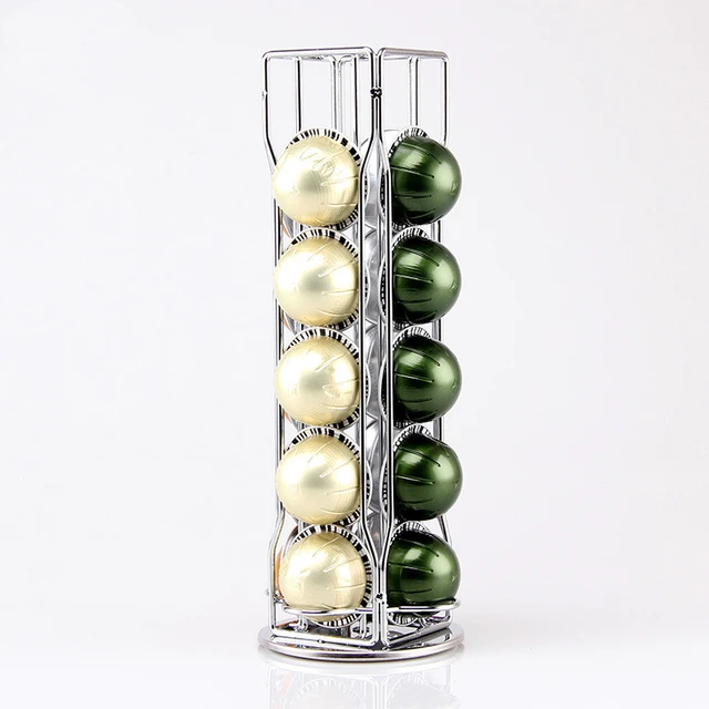 Coffee Pod Holder For Nespresso Vertuo Capsules,Wall-Mounted Storage Rack  For Coffee Capsules,Capacity:17 - AliExpress