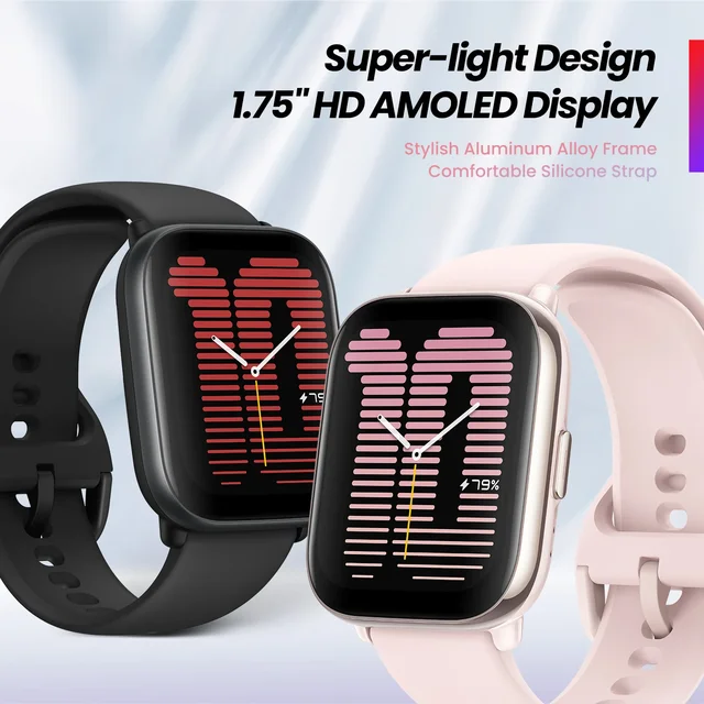 Amazfit ativo smartwatch freqüência cardíaca pressão arterial monitoramento de oxigênio à prova dwaterproof água gps para correr natação ao ar livre das mulheres dos homens